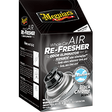 MEGUIARS AIR RE-FRESHER BLACK CHROME 